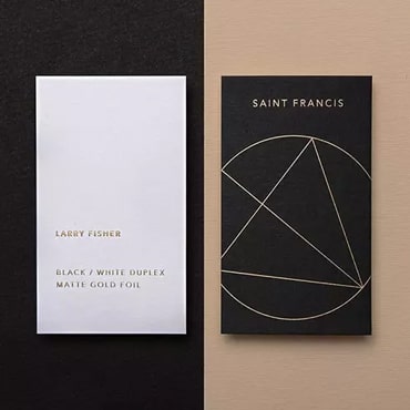 Визитка Duplex