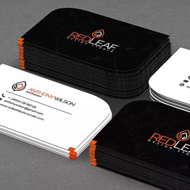 Визитка уникальной формы