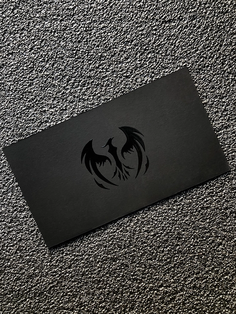 Визитки с объёмным УФ лаком