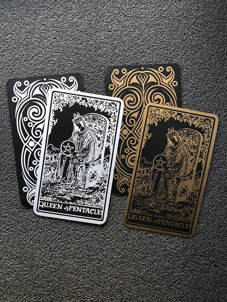 Печать золотой и серебряной краской