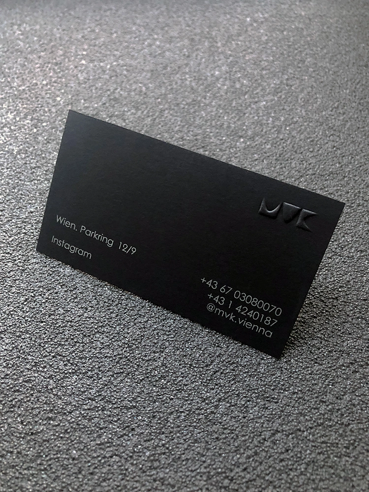 Визитки с конгревным тиснением