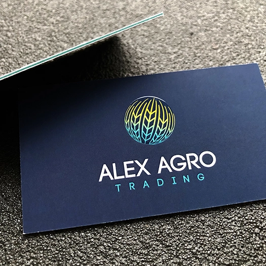 Кашированные визитки