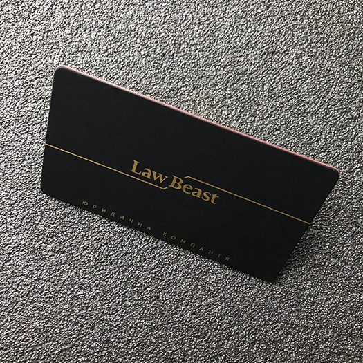 Трёхслойные визитки