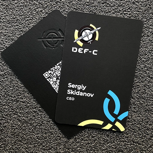 Визитки с конгревом